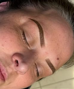 Eyebrow Tattoo result by Shaded by Chel in Topeka, KS