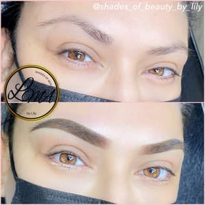 Eyebrow Tattoo result by Shades of Beauty by Lily in Las Vegas, NV