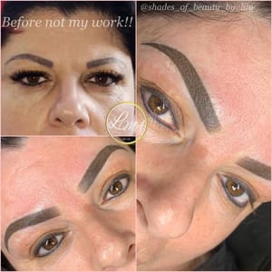 Eyebrow Tattoo result by Shades of Beauty by Lily in Las Vegas, NV