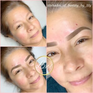 Eyebrow Tattoo result by Shades of Beauty by Lily in Las Vegas, NV
