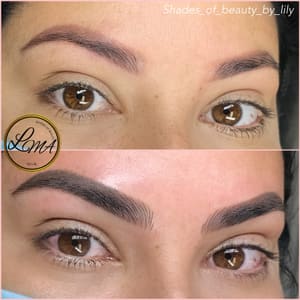Eyebrow Tattoo result by Shades of Beauty by Lily in Las Vegas, NV