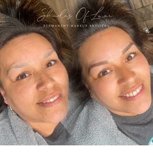 Eyebrow Tattoo result by Shades Of Luxe in Bastrop, TX