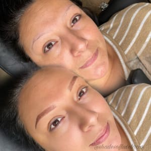 Eyebrow Tattoo result by Shades Of Luxe in Bastrop, TX