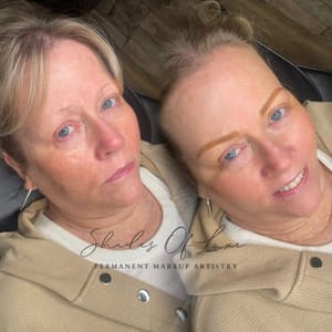 Eyebrow Tattoo result by Shades Of Luxe in Bastrop, TX