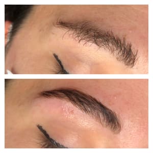 Eyebrow Tattoo result by Shana Mills Esthetics in Charlotte, NC