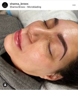 Eyebrow Tattoo result by Shanna Brows in West Chester, PA