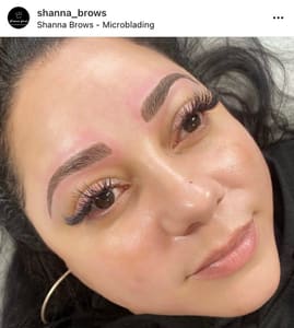 Eyebrow Tattoo result by Shanna Brows in West Chester, PA