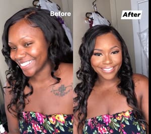 Eyebrow Tattoo result by Shante YuSlay Professional Makeup Artist in Knoxville, TN