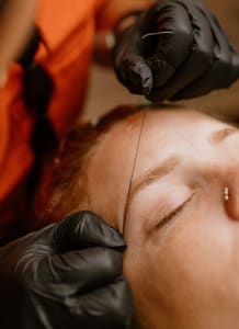 Eyebrow Tattoo result by Shape and Shade Studio in Baytown, TX