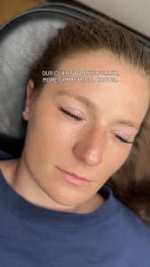 Eyebrow Tattoo result by Shape'D Lash and Brow Chicago in Chicago, IL