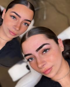 Eyebrow Tattoo result by Shape'D Permanent Makeup & Brows Crown Point in Crown Point, IN