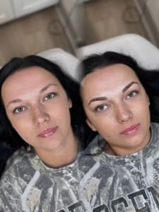 Eyebrow Tattoo result by Shape'D Permanent Makeup & Brows Crown Point in Crown Point, IN