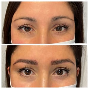 Eyebrow Tattoo result by Shape Up Brow Studio in New Braunfels, TX