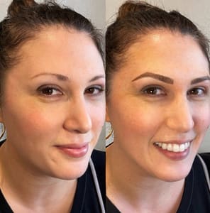 Eyebrow Tattoo result by Shape Up Brow Studio in New Braunfels, TX