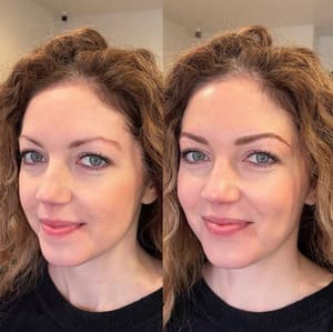 Eyebrow Tattoo result by Shape Up Brow Studio in New Braunfels, TX