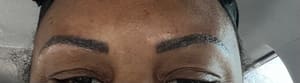 Eyebrow Tattoo result by Shape UR Brows (Threading, Lamination, Facial, Waxing , Microblading, Henna Tattoo) OUTSIDE Killeen Mall in Killeen, TX