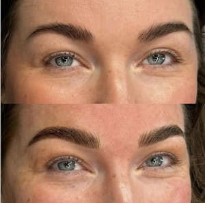 Eyebrow Tattoo result by Shaped By Shi | Eyebrow Design & Permanent Makeup (Appointment Only) in Fayetteville, GA