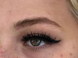 Eyebrow Tattoo result by shara tattoo studio in Peekskill, NY
