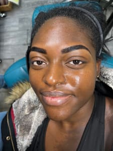 Eyebrow Tattoo result by Shari Saint Brow Design in Westbury, NY
