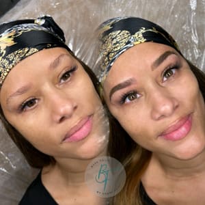 Eyebrow Tattoo result by Shari Saint Brow Design in Westbury, NY