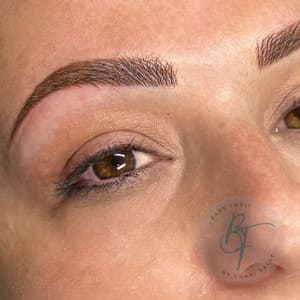 Eyebrow Tattoo result by Shari Saint Brow Design in Westbury, NY