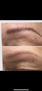 Eyebrow Tattoo result by Sharie’s Salon/Permanent Makeup in Wildwood, FL