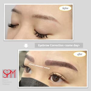 Eyebrow Tattoo result by Sharon Permanent makeup in Buena Park, CA