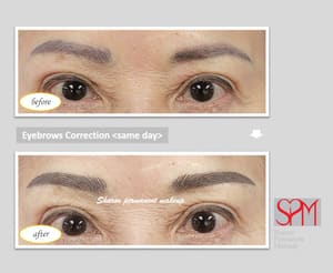 Eyebrow Tattoo result by Sharon Permanent makeup in Buena Park, CA