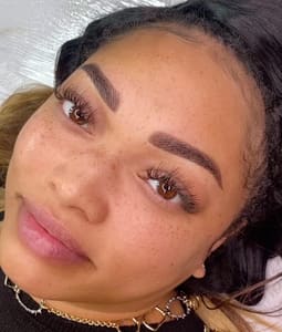 Eyebrow Tattoo result by Sharp Beauty Tattoo & Permanent Makeup Academy in Royal Palm Beach, FL