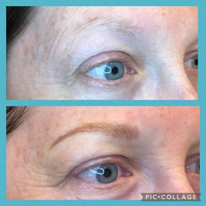 Eyebrow Tattoo result by Sharpe Brows in Quincy, IL