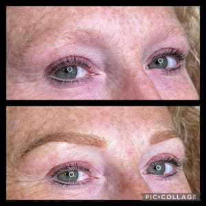 Eyebrow Tattoo result by Sharpe Brows in Quincy, IL