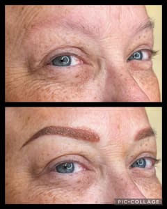 Eyebrow Tattoo result by Sharpe Brows in Quincy, IL