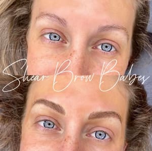 Eyebrow Tattoo result by Shear Brow Babes in Clearwater, FL