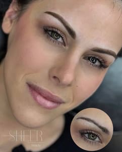 Eyebrow Tattoo result by Sheer Beauty by Kristy in Loveland, OH