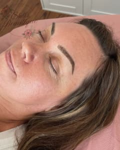 Eyebrow Tattoo result by Shell's Beautique in Jenison, MI