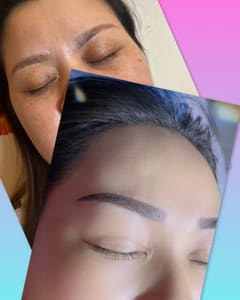 Eyebrow Tattoo result by Sherry’s Brow & Beauty in Elk Grove, CA