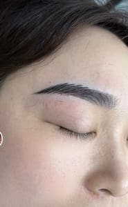 Eyebrow Tattoo result by Sherry’s Brow & Beauty in Elk Grove, CA