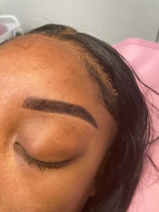 Eyebrow Tattoo result by Shimmer N Shine by LC-Brazilian Waxing Los Angeles in Los Angeles, CA