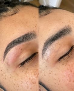 Eyebrow Tattoo result by Shimmer N Shine by LC-Brazilian Waxing Los Angeles in Los Angeles, CA