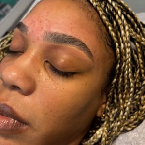 Eyebrow Tattoo result by Shimmer N Shine by LC-Brazilian Waxing Los Angeles in Los Angeles, CA