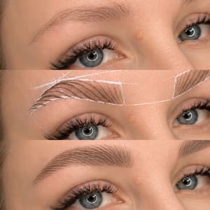 Eyebrow Tattoo result by Shulga Permanent Makeup in Sunnyvale, CA