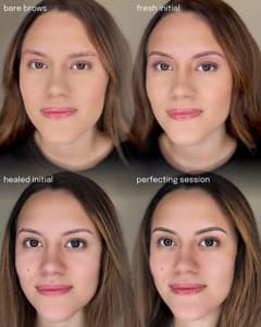 Eyebrow Tattoo result by Si Jolie Studio in Mountlake Terrace, WA
