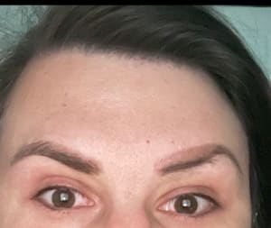 Eyebrow Tattoo result by Sidney Le Beauty in Sacramento, CA