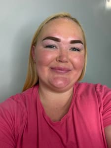 Eyebrow Tattoo result by Sidney Le Beauty in Sacramento, CA