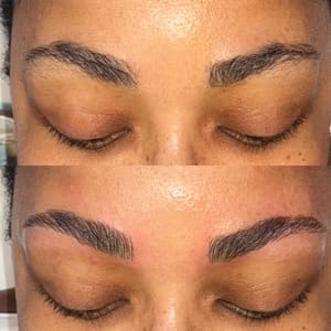 Eyebrow Tattoo result by Sierra Madisen Cosmetics Inc in Newton, MA