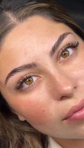 Eyebrow Tattoo result by Siete Studios in Camarillo, CA