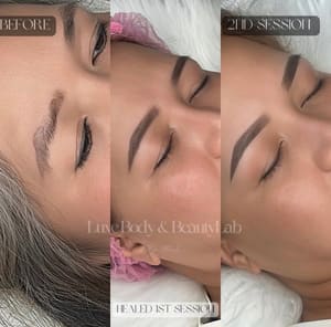 Eyebrow Tattoo result by Signature Beauty Co. LLC in Lufkin, TX