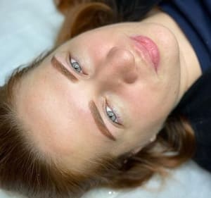 Eyebrow Tattoo result by Signature Beauty Permanent makeup studio in Woodinville, WA