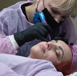 Eyebrow Tattoo result by Signature Beauty Permanent makeup studio in Woodinville, WA