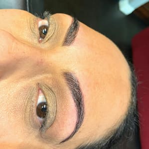 Eyebrow Tattoo result by Signature Brows & Microblading Studio in Downey, CA